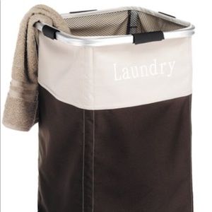 Whitmor Easycare Laundry Hamper Espresso